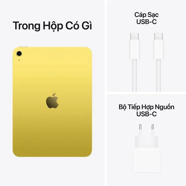 iPad A16 WiFi 128 GB màu Vàng – ảnh 16