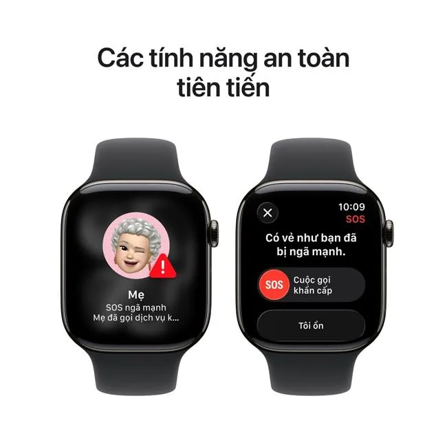 Apple Watch Series 11 GPS + Cellular 42mm viền Titanium dây thể thao màu Titan xám – ảnh 22