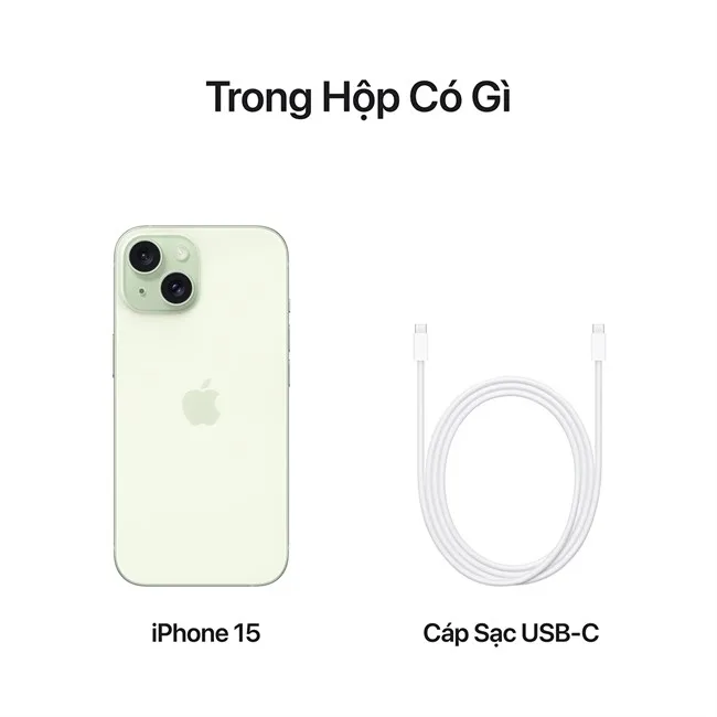 iPhone 15 128GB màu Xanh lá nhạt – ảnh 39