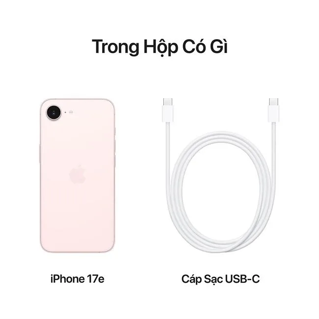 iPhone 17e 256GB màu Hồng nhạt – ảnh 24