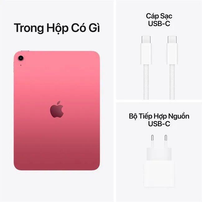 iPad A16 WiFi 128 GB màu Hồng – ảnh 24