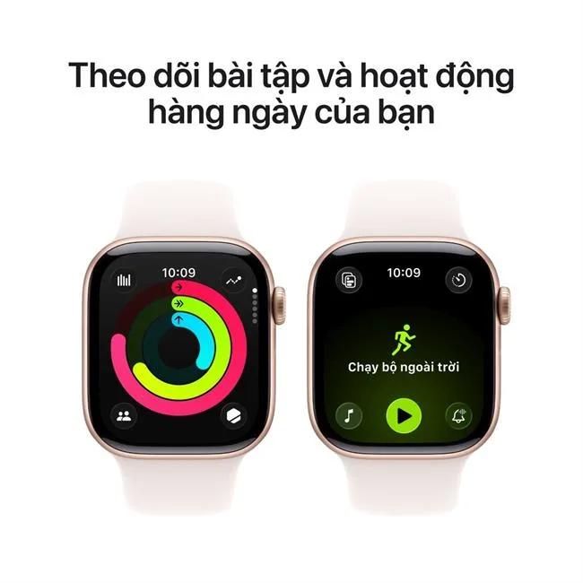 Apple Watch Series 11 GPS 42mm viền nhôm dây thể thao màu Vàng Hồng – ảnh 20
