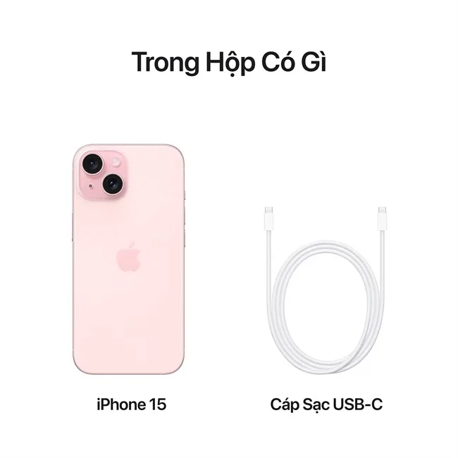 iPhone 15 128GB màu Hồng nhạt – ảnh 19