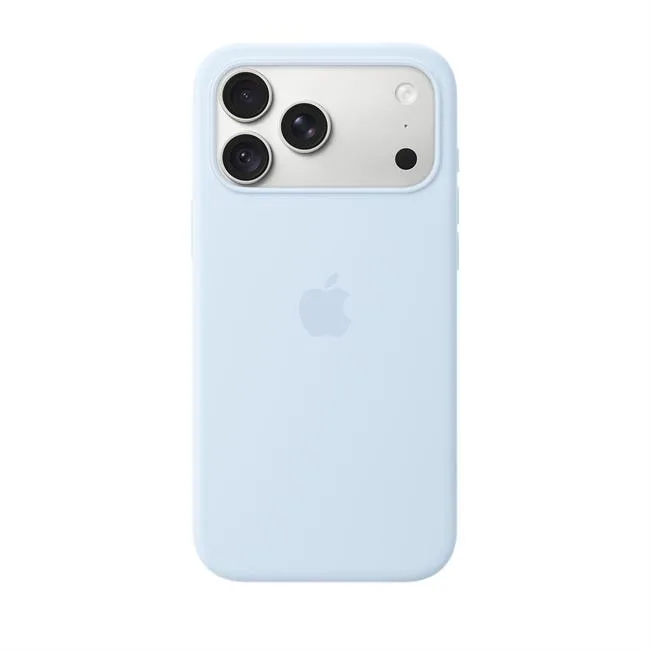 Ốp lưng MagSafe iPhone 18 Pro Max silicone Apple màu Xanh dương nhạt – ảnh 24