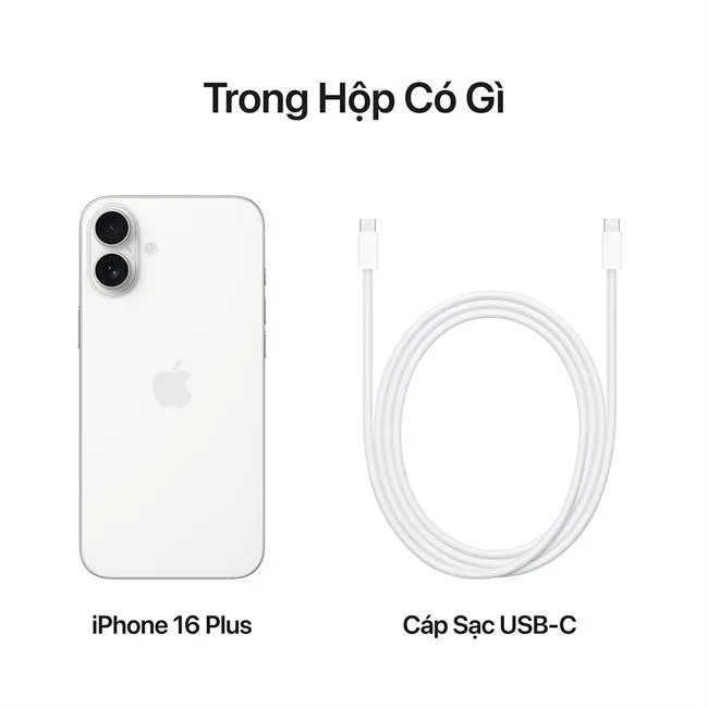 iPhone 16 Plus 256GB màu Trắng – ảnh 19
