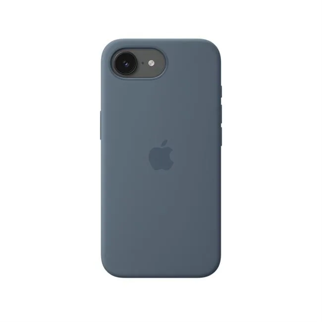 Ốp lưng MagSafe iPhone 17e Silicone Apple màu Xanh đen – ảnh 17