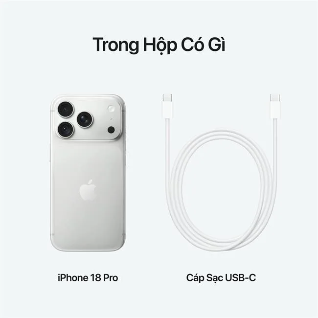 iPhone 18 Pro 256GB màu Bạc – ảnh 21