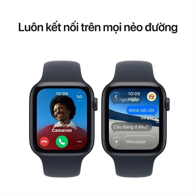 Apple Watch SE 3 GPS 44mm viền nhôm dây thể thao 2026 màu Vàng đồng – ảnh 6