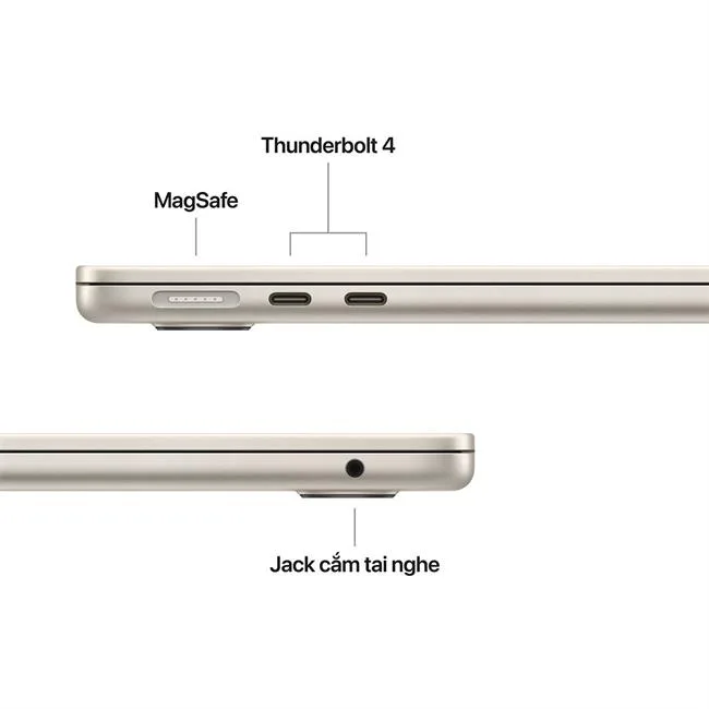 MacBook Air 13 inch M5 32GB/512GB 35W màu Vàng – ảnh 15
