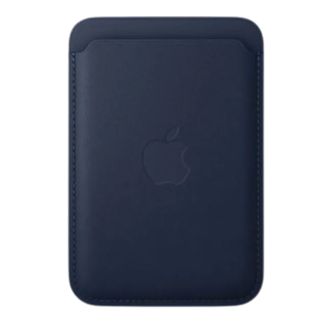 Ví da MagSafe Apple Vải tinh dệt màu Xanh Navy – ảnh 4