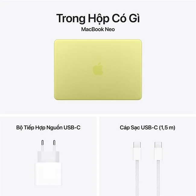 MacBook Neo 13 inch A18 Pro 8GB/256GB màu Vàng nhạt – ảnh 40