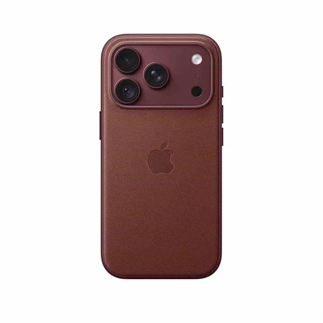 Ốp lưng MagSafe iPhone 18 Pro TechWoven Apple màu Đỏ Burgundy – ảnh 2