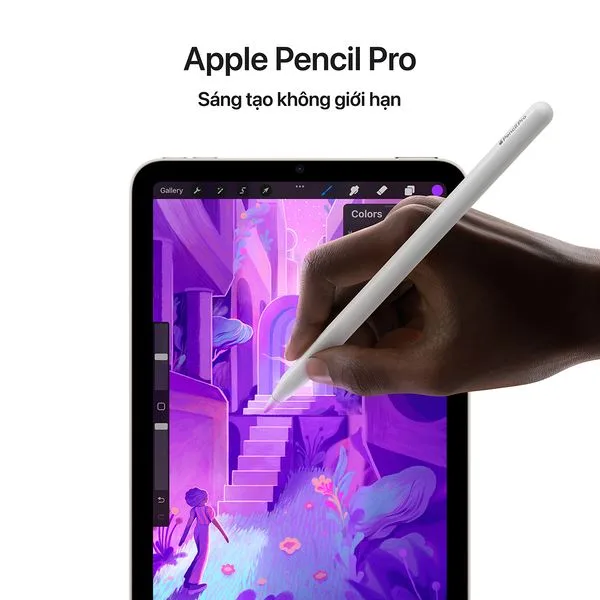 iPad mini 7 WiFi màu Đen - Xám – ảnh 6