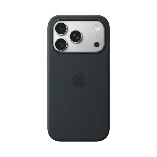 Ốp lưng MagSafe iPhone 17 Pro Silicone Apple màu Đen – ảnh 2