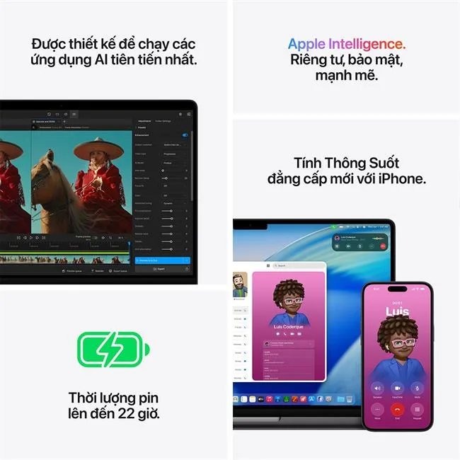 MacBook Pro 14 inch M5 Pro 24GB/1TB 70W màu Đen – ảnh 17