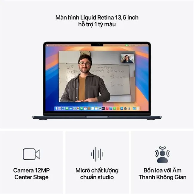 MacBook Air 13 inch M4 24GB/512GB/10GPU/Sạc 35W màu Xanh đen – ảnh 38