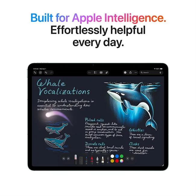iPad Air M4 13 inch 5G 128GB màu Đen - Xám – ảnh 5