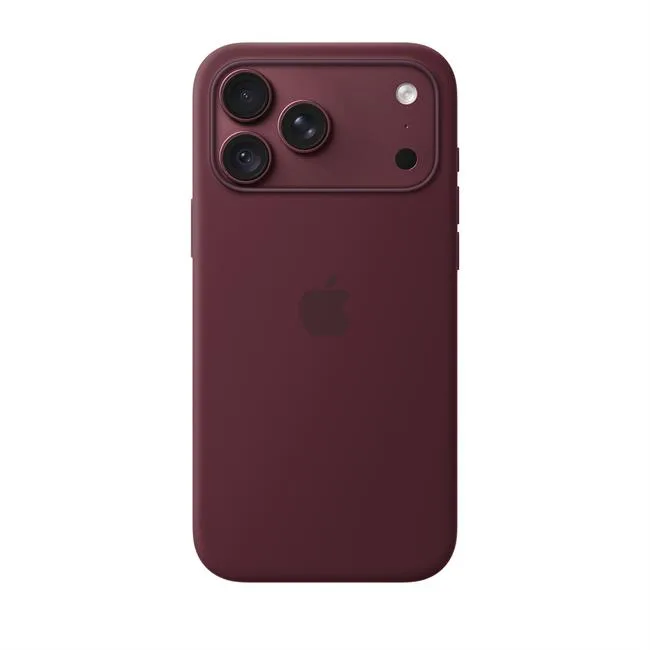 Ốp lưng MagSafe iPhone 18 Pro Max silicone Apple màu Đỏ Burgundy – ảnh 2