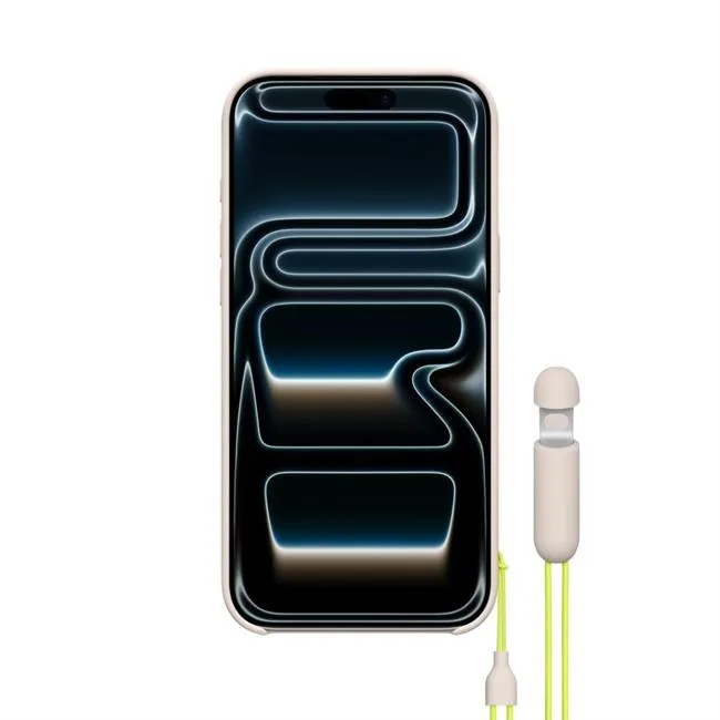 Ốp lưng MagSafe iPhone 17 Pro Nhựa Polycarbonate Kèm Chân Đế Beats màu Xám nhạt – ảnh 3