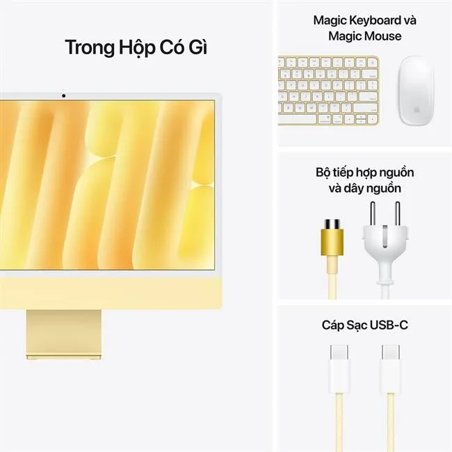 iMac 24 inch M4 16GB/256GB màu Vàng – ảnh 21