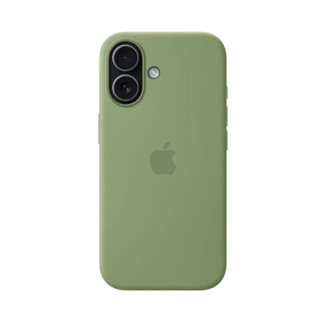 Ốp lưng MagSafe iPhone 17 Silicone Apple màu Xanh rêu – ảnh 33