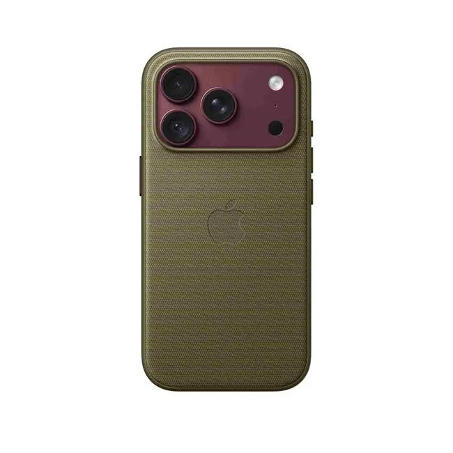 Ốp lưng MagSafe iPhone 18 Pro TechWoven Apple màu Xanh Oliu – ảnh 21