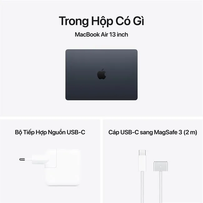 MacBook Air 13 inch M5 32GB/512GB 35W màu Xanh đen – ảnh 36
