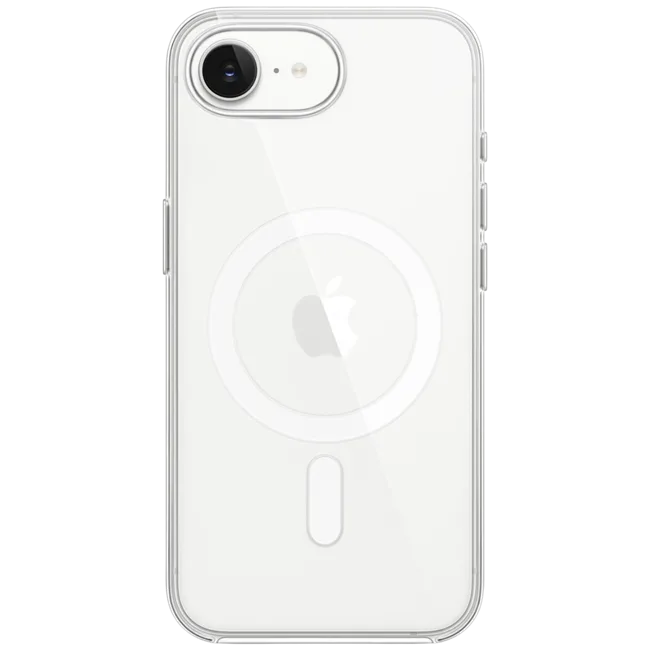 Ốp lưng MagSafe iPhone 17e Silicone Apple màu Trắng – ảnh 1