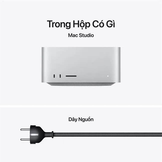 Mac Studio M5 Ultra 96GB/1TB màu Bạc – ảnh 8