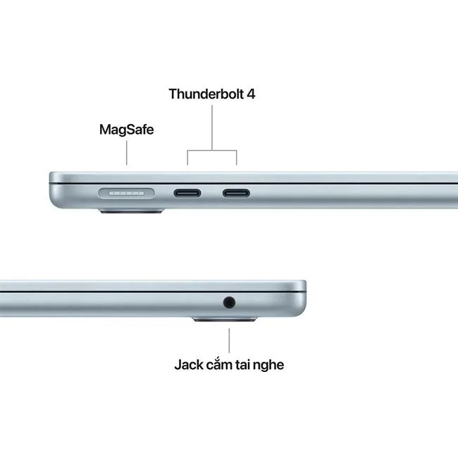 MacBook Air 13 inch M5 16GB/512GB/8GPU 30W màu Xanh da trời nhạt – ảnh 24