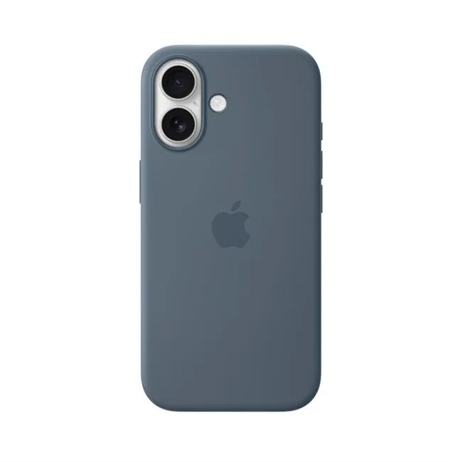Ốp lưng MagSafe iPhone 17 Silicone Apple màu Xanh dương nhạt – ảnh 12