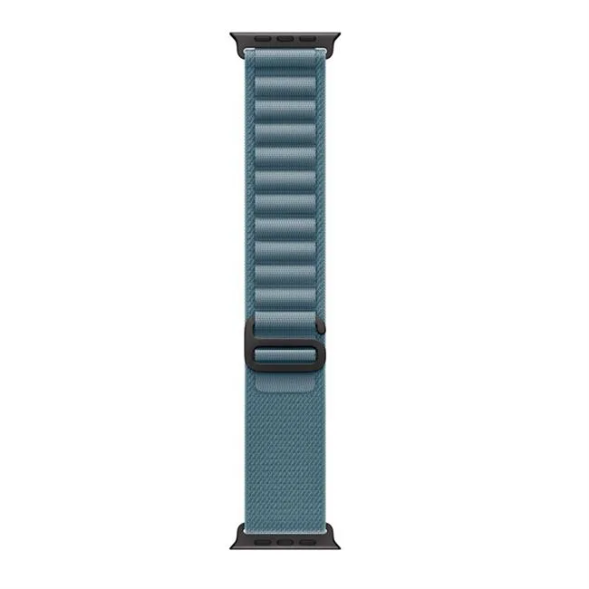 Dây Quấn Alpine Apple Watch 49mm khoá Black Titanium MG9K4 màu Xanh dương nhạt – ảnh 2