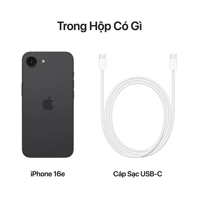 iPhone 16e 512GB màu Đen – ảnh 9