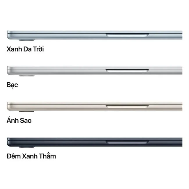 MacBook Air 13 inch M5 24GB/512GB 35W màu Xanh đen – ảnh 30