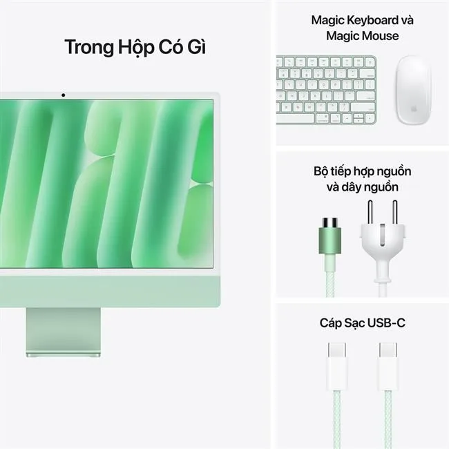iMac 24 inch M4 16GB/256GB màu Xanh lá – ảnh 28