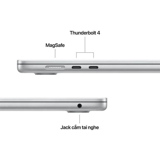 MacBook Air 15 inch M5 24GB/512GB màu Bạc – ảnh 6