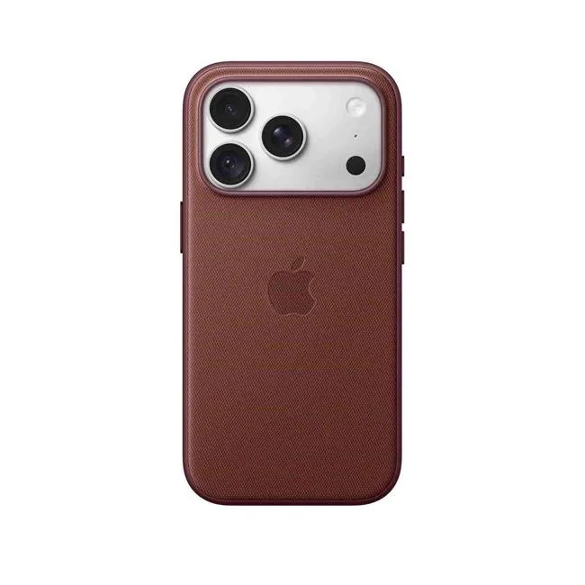 Ốp lưng MagSafe iPhone 18 Pro TechWoven Apple màu Đỏ Burgundy – ảnh 4