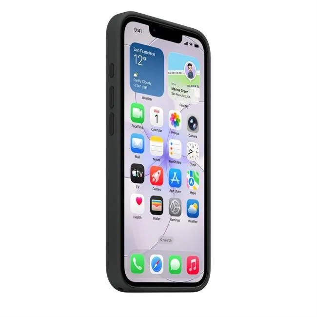 Ốp lưng MagSafe iPhone 17e Silicone Apple màu Đen – ảnh 6