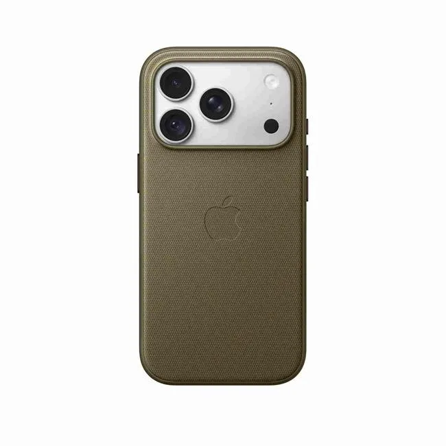 Ốp lưng MagSafe iPhone 18 Pro TechWoven Apple màu Xanh Oliu – ảnh 20
