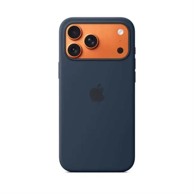 Ốp lưng MagSafe iPhone 17 Pro Max Silicone Apple màu Xanh đậm – ảnh 19
