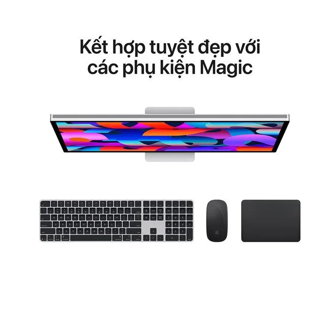 Studio Display 27 inch 5K Nano Chân đế điều chỉnh MFF04SA/A màu Bạc – ảnh 9