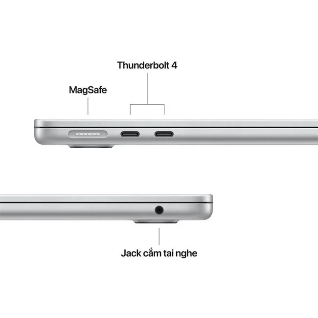 MacBook Air 13 inch M5 16GB/512GB/8GPU 30W màu Bạc – ảnh 6