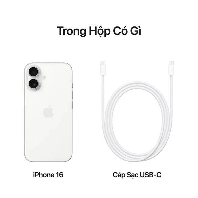 iPhone 16 128GB màu Trắng – ảnh 19
