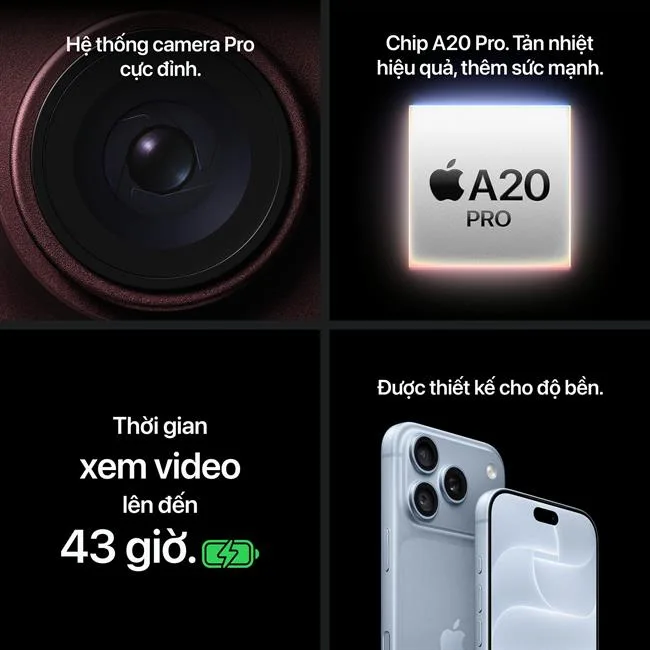 iPhone 18 Pro Max 256GB màu Băng thanh – ảnh 42