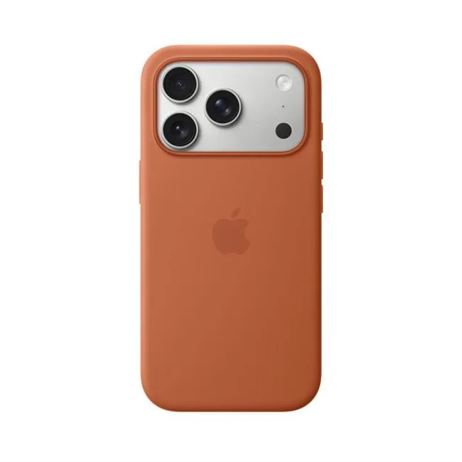 Ốp lưng MagSafe iPhone 17 Pro Silicone Apple màu Nâu – ảnh 10
