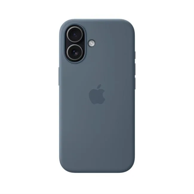 Ốp lưng MagSafe iPhone 17 Silicone Apple màu Xanh dương nhạt – ảnh 13