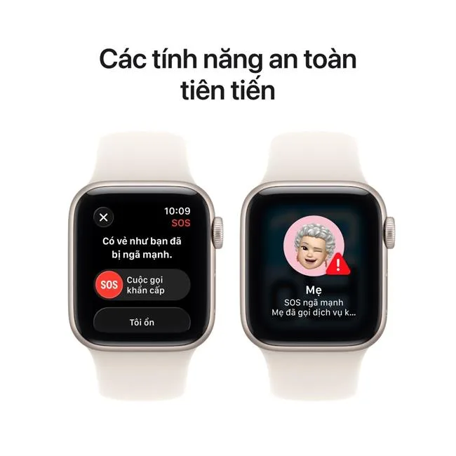 Apple Watch SE 3 GPS + Cellular 40mm viền nhôm dây thể thao màu Trắng Starlight – ảnh 7