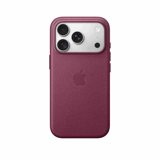 Ốp lưng MagSafe iPhone 18 Pro TechWoven Apple màu Tím hồng – ảnh 16