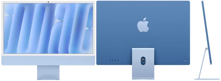 iMac 24 inch 4.5K M6 (10 CPU/10 GPU) 16GB/256GB màu Xanh Dương – ảnh 8
