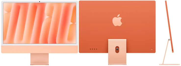 iMac 24 inch 4.5K M6 (10 CPU/10 GPU) 16GB/256GB màu Cam – ảnh 13